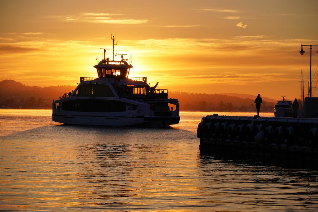public transport oslo electric ferry Oslo fjord
