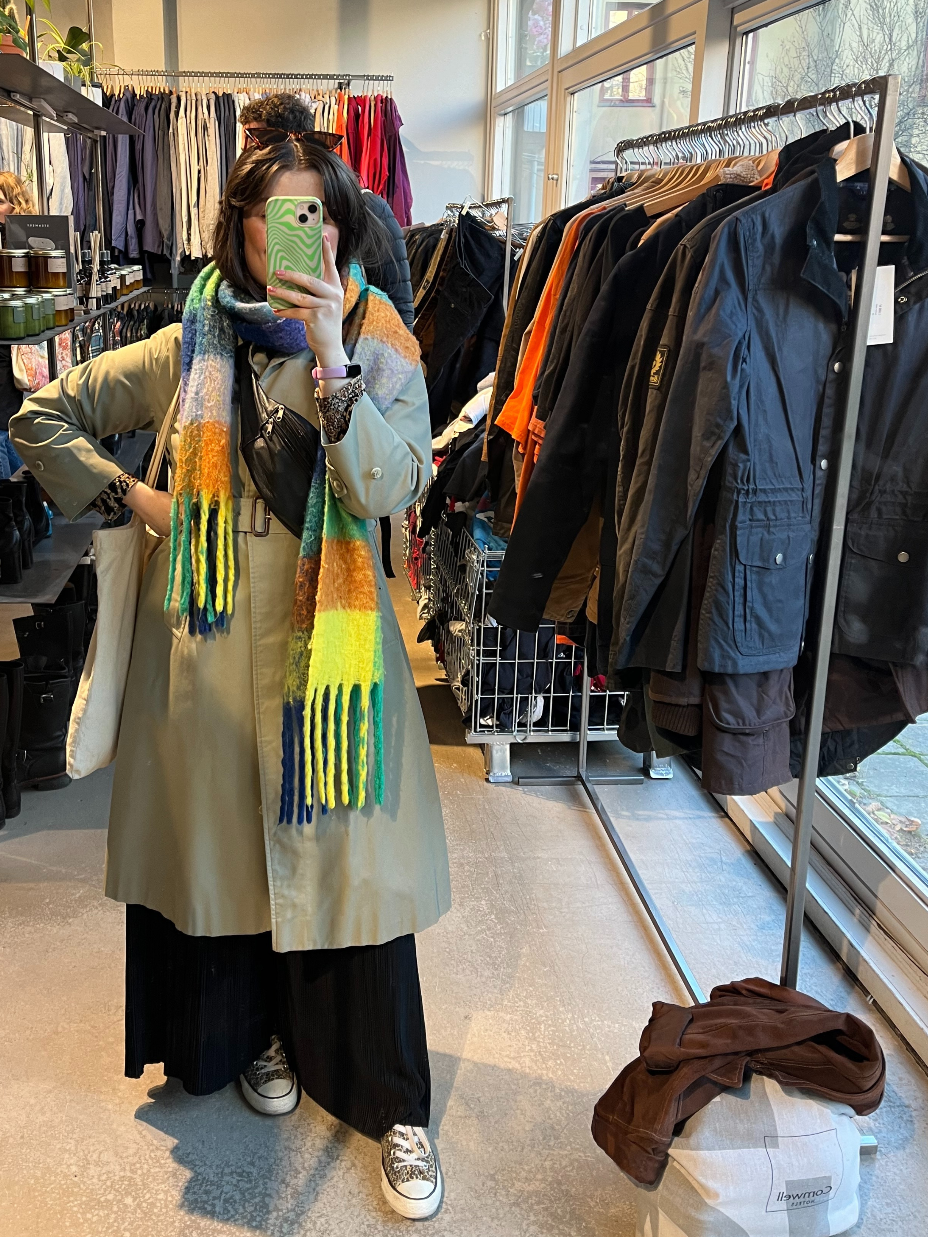 Sustainable wardrobe in Oslo Hannah Gaffey