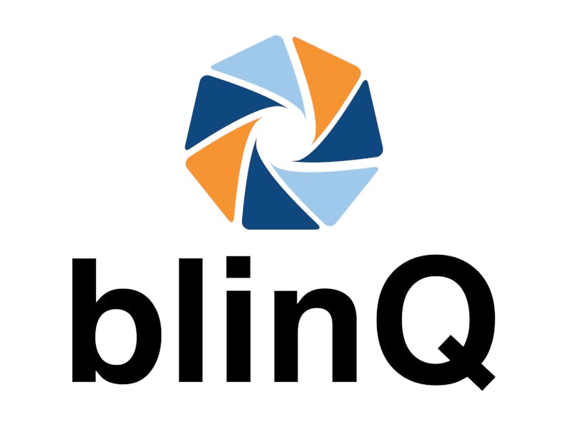Blin Q logo svart transperant